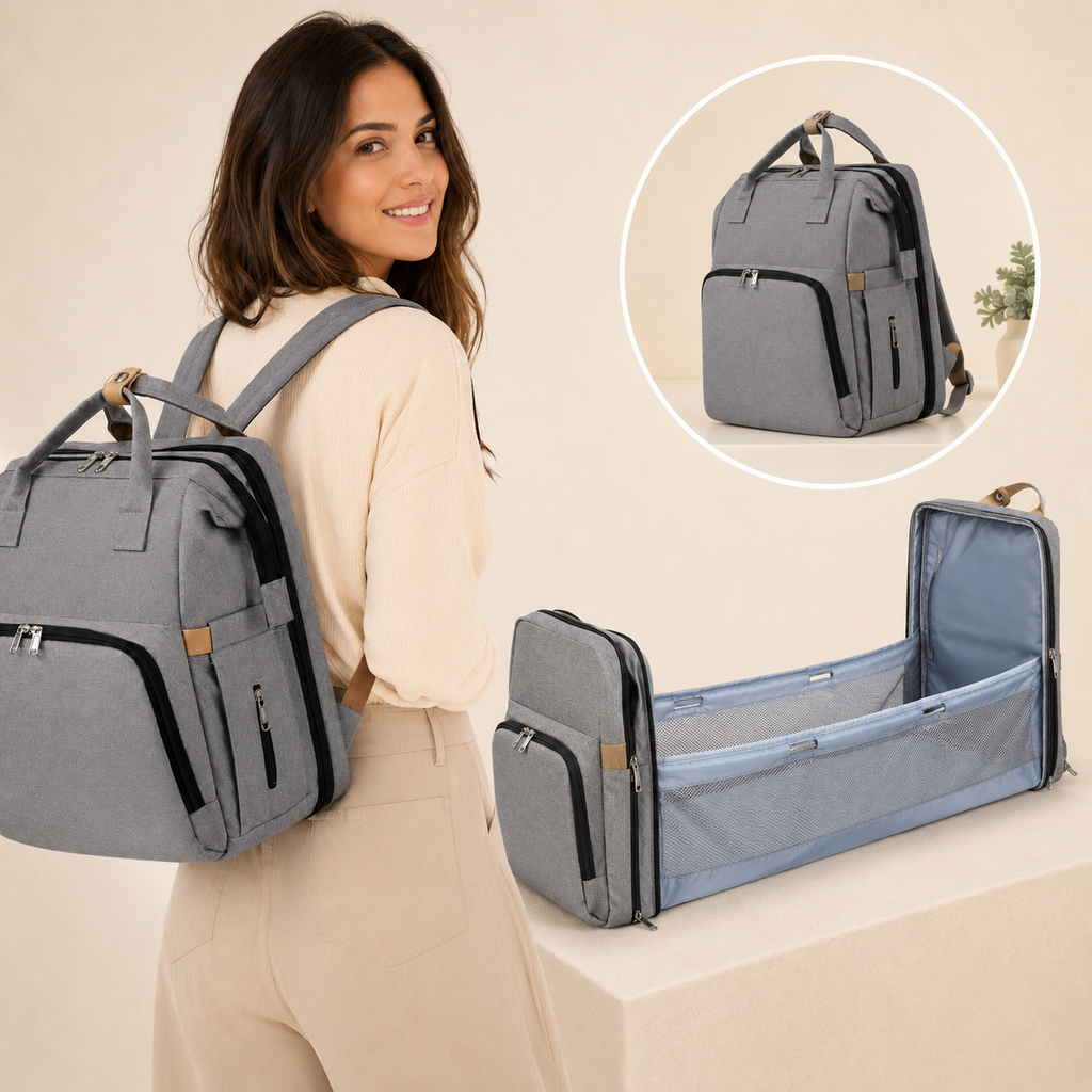 NurtureGo™ Convertible Diaper Backpack