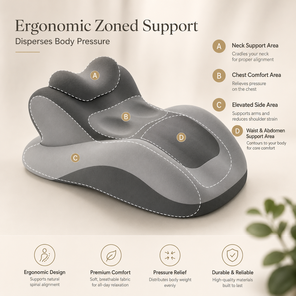 CloudNest™ Comfort Pillow