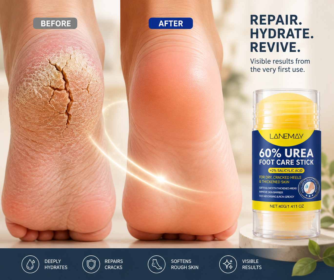 Heelvana™ Foot Repair File